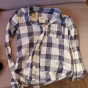 A & F Plaid Shirt